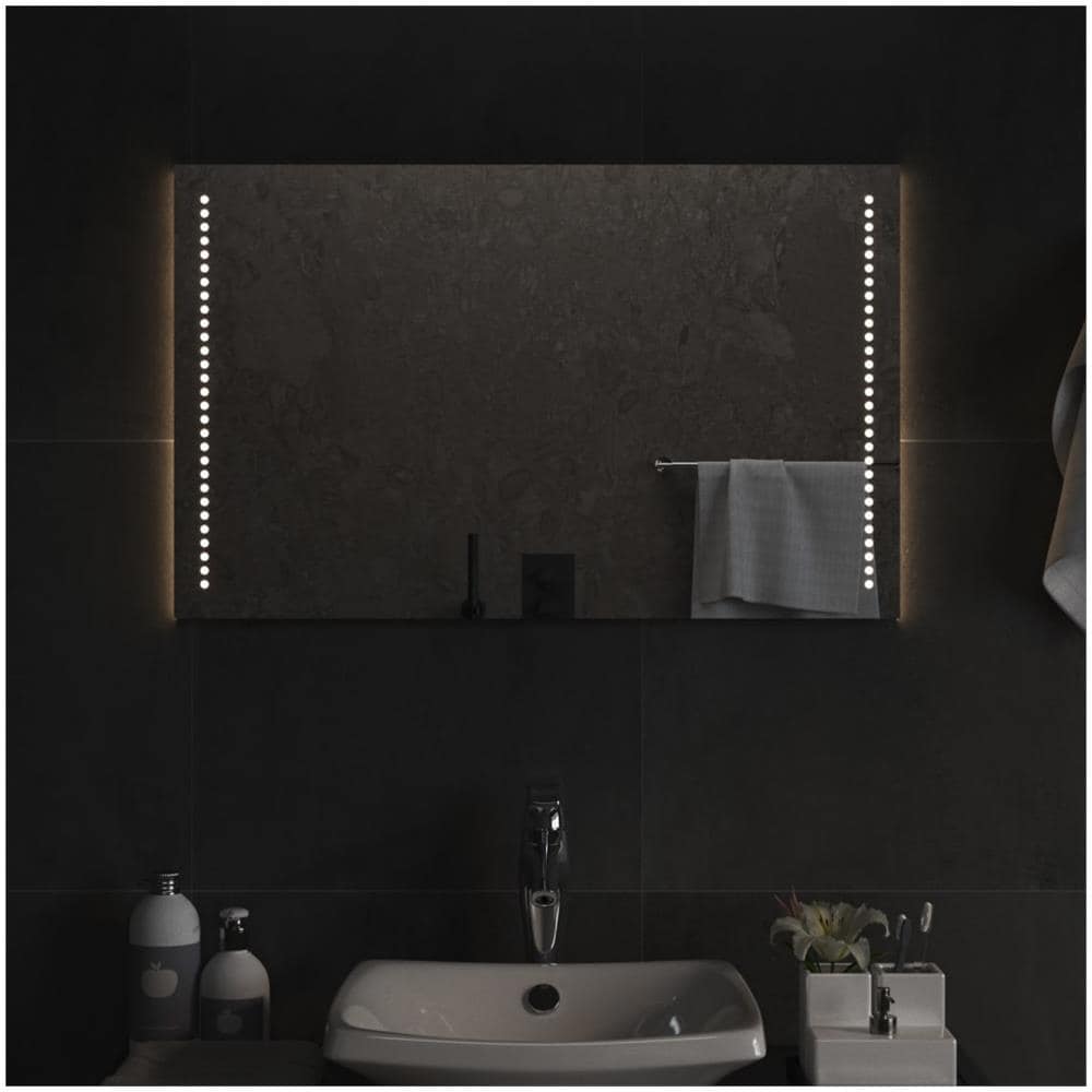 Specchio Da Bagno Con Luci Led 80x50 Cm - Foto 1