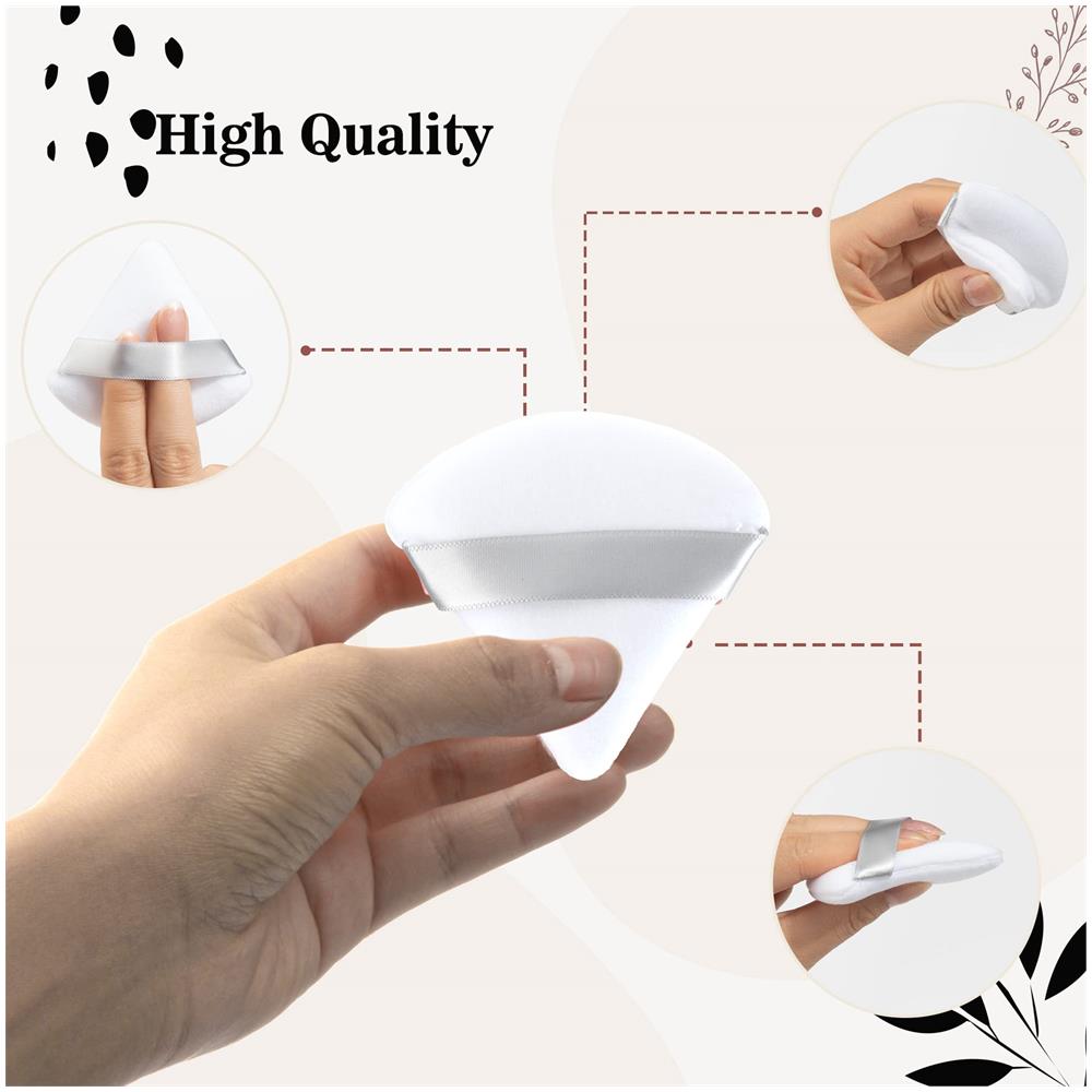 Confezione Da 3 Piumini Da Cipria White  Confezione Da 3 - Foto 7