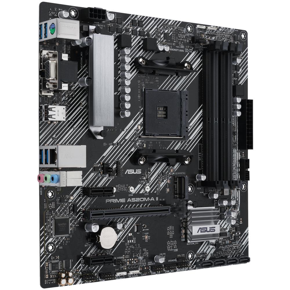 Scheda Madre PRIME A520M-A II /CSM Socket AM4 Chipset A520 micro ATX - Foto 2