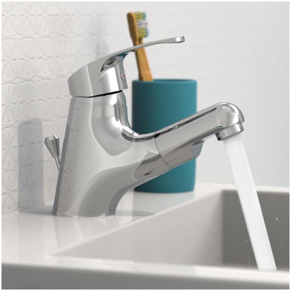 Miscelatore per Lavabo con Getto Estraibile VICO Cromato - Foto 1