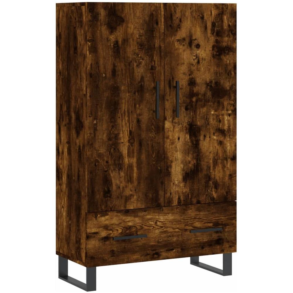 Credenza Rovere Fumo 69,5x31x115 Cm In Legno Multistrato - Foto 2