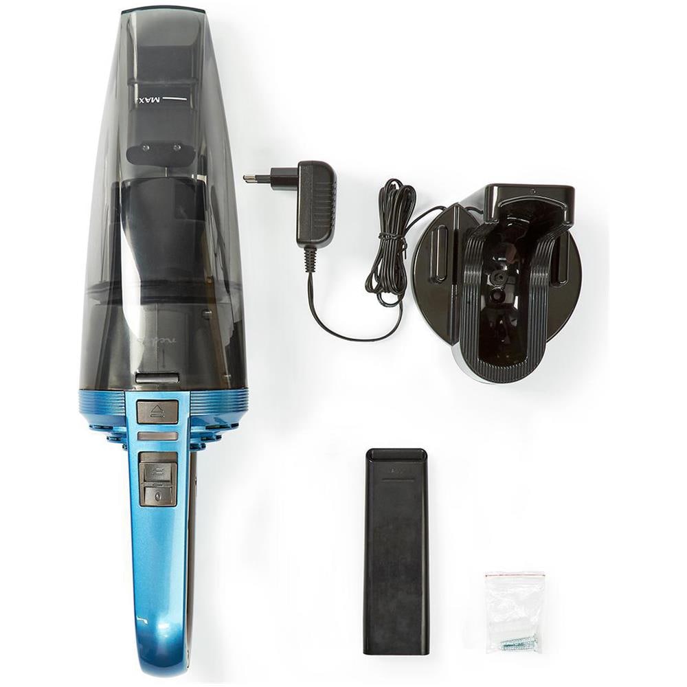 Aspirapolvere Secco e Bagnato VCHH6BU75 Senza Sacchetto 0.5L Colore Blu Grigio - Foto 9