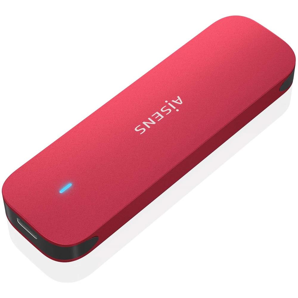 ASM2-027RED contenitore di unità di archiviazione Box esterno SSD Rosso M. 2 - Foto 1