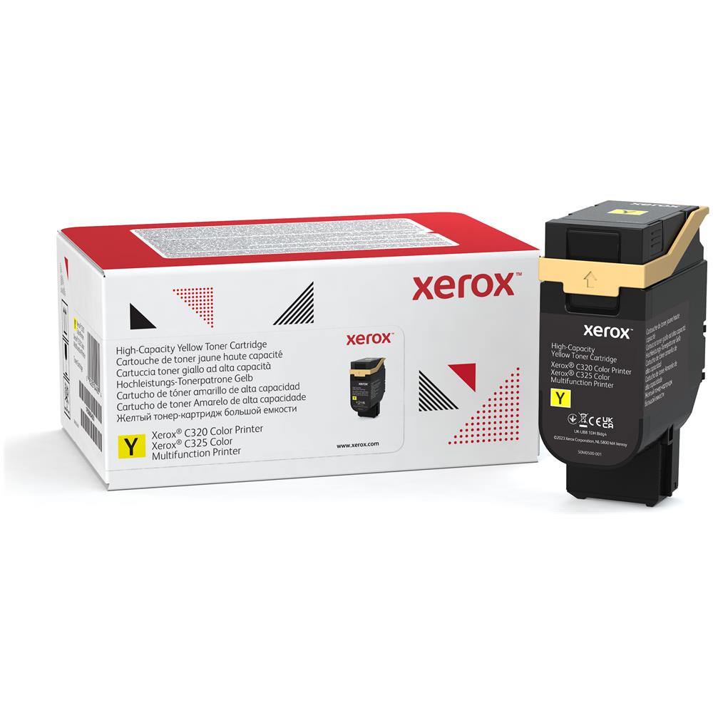 006R04830 Cartuccia Toner Originale Giallo per Xerox C320/C325 Capacità 1800 Pagine - Foto 1
