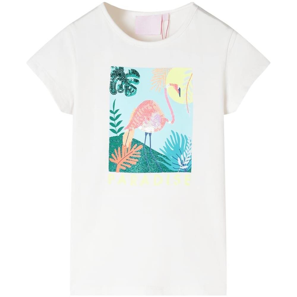 Maglietta da Bambina Ecru 104 - Foto 1