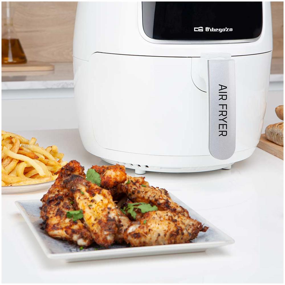 Friggitrice ad Aria FDR 64 Capacità 4 Litri 1500 Watt Colore Nero, Acciaio inox, Bianco - Foto 10