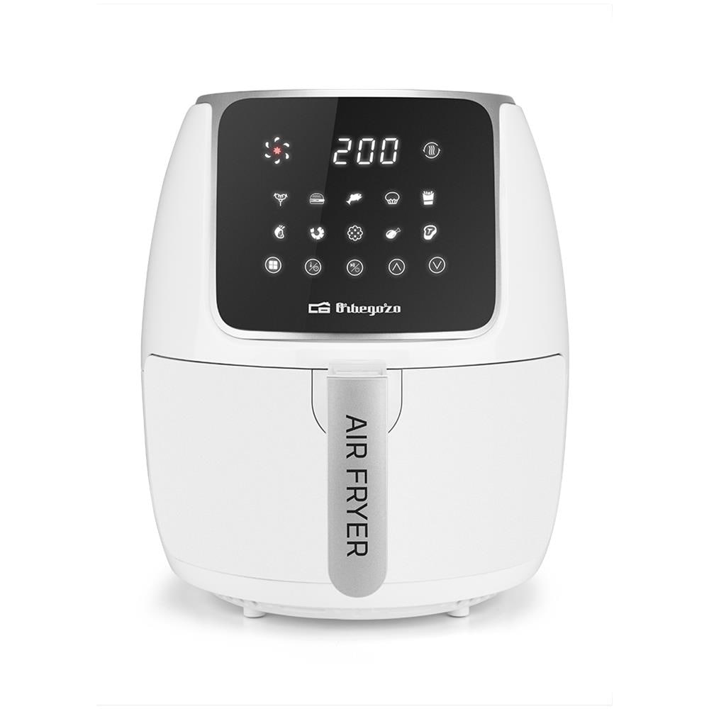 Friggitrice ad Aria FDR 64 Capacità 4 Litri 1500 Watt Colore Nero, Acciaio inox, Bianco - Foto 1