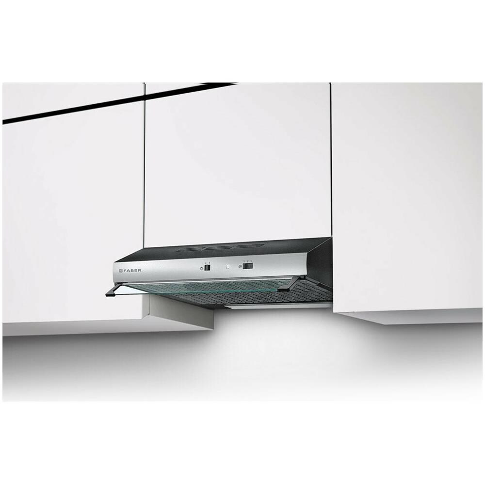 Cappa Sottopensile da Incasso 300.0557.492 Aspirante /Filtrante 80 cm Colore Nero /Inox - Foto 4