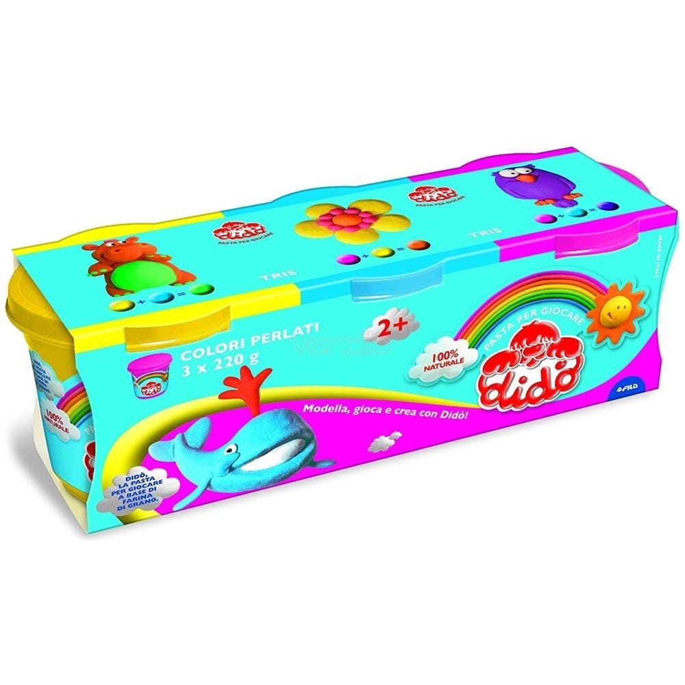 tris barattoli ' 220gr giallo-magenta-blu - Foto 2