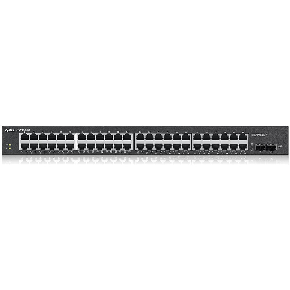 SWITCH GS1900-48-EU0101F 48P Giga + 2P SFP Gigabit, IPv6, VLAN, Rack 19" Gar. a vita - Foto 2