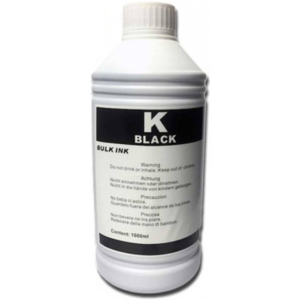 Inchiostro 1000ml Nero Universale Per Epson 1000 Ml 1litro Compatibile - Foto 1