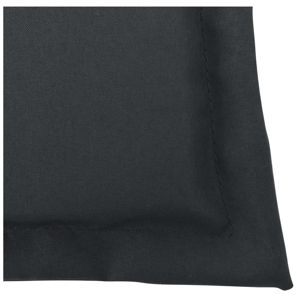 Cuscini per Sedie da Giardino 4 pz Antracite 120x50x4 cm - Foto 9