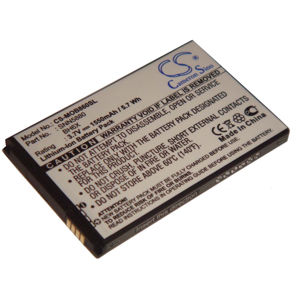 Batteria Li-ion 1550mah Adatta Per Motorola Mb860, Atrix 4g, Olympus Sostituisce Bh6x, Snn5880a, Snn5880 - Foto 1