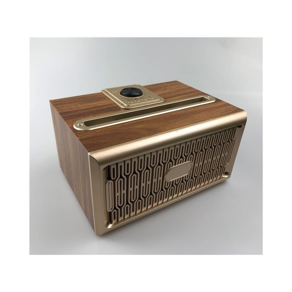 Mini Haut-parleur Bluetooth Design Rétro Et Radio-fm W06 - Foto 2