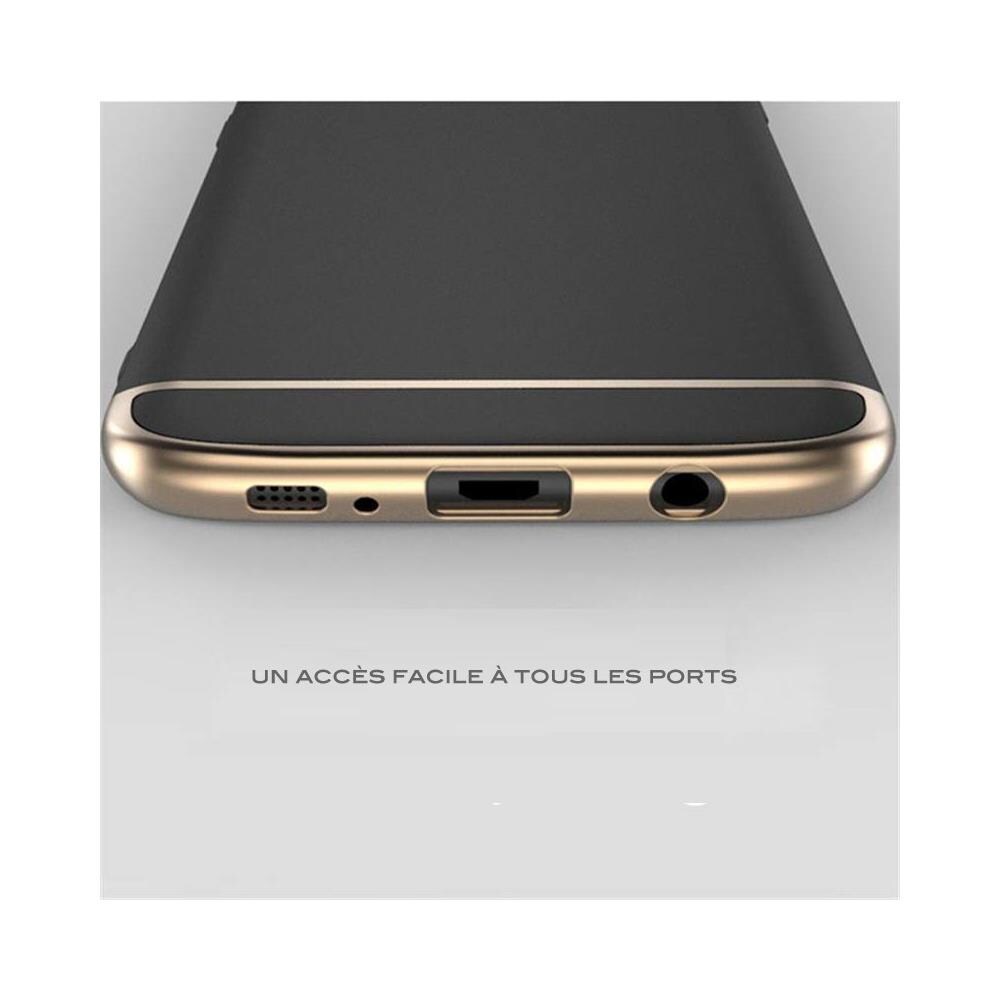 Samsung Galaxy S7 Bordo Ultra Sottile Guscio 3 In 1 Dura Del Pc Blu Scuro - Foto 2