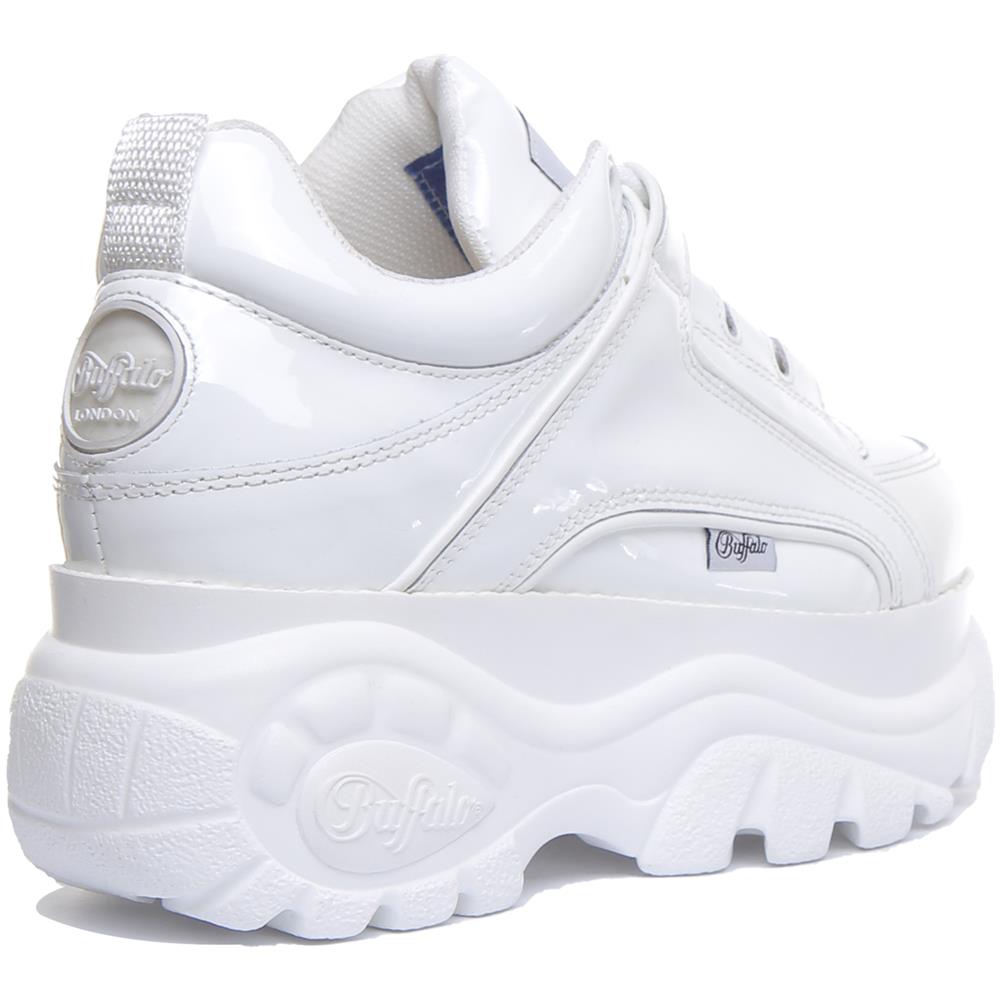 Buffalo 1339-14 2.0 In White Patent For Womens - Foto 3