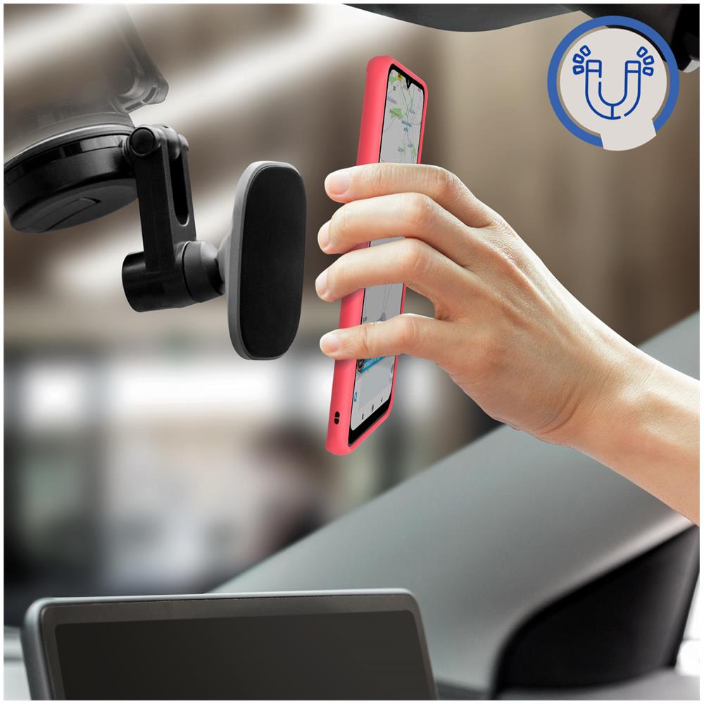 Cover Samsung Galaxy A32 5g Anello In Metallo Funzione Supporto Rossa - Foto 2