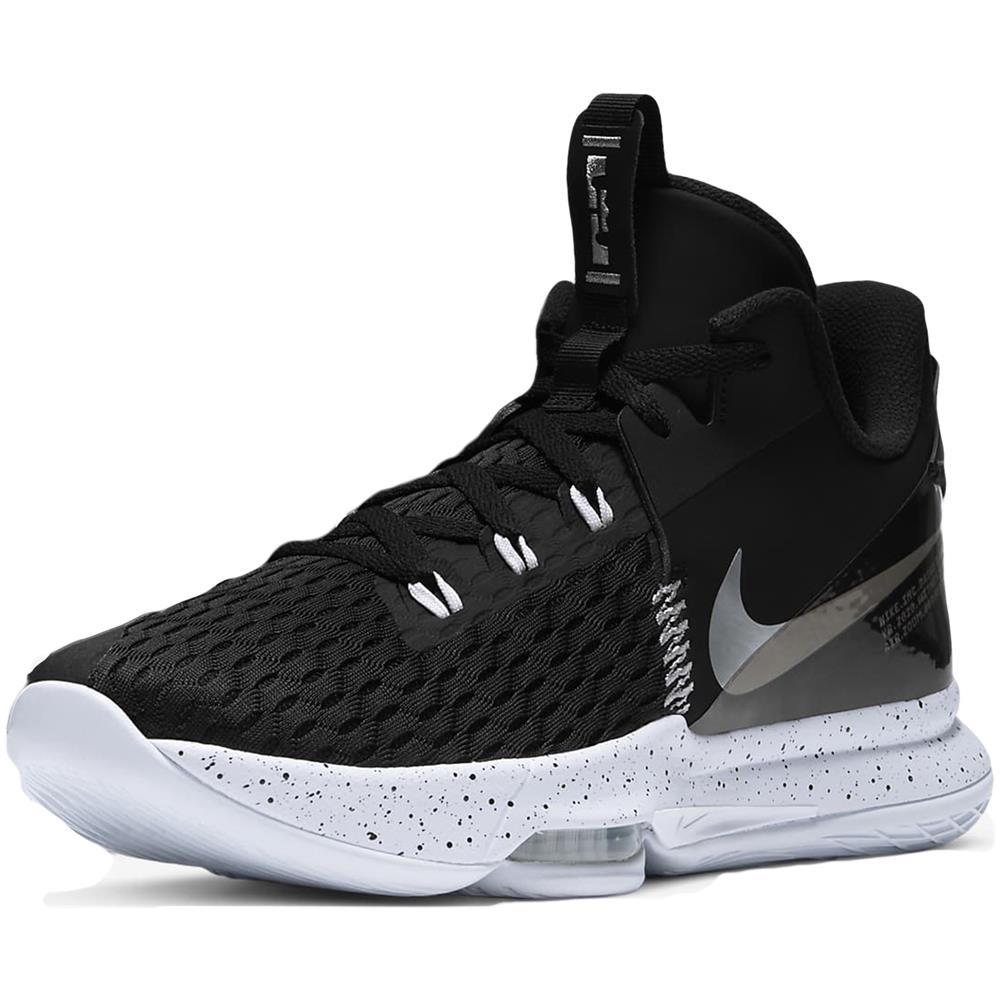 Scarpe Lebron Witness 5 Taglia 44.5 Codice Cq9380-001 Nero - Foto 5