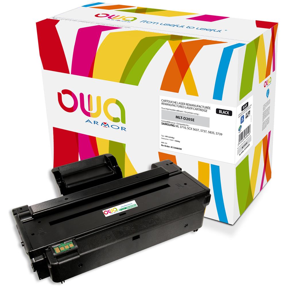 K15448OW, Toner, Nero, Laser, Samsung, ML-3710, MLTD205E - Foto 2