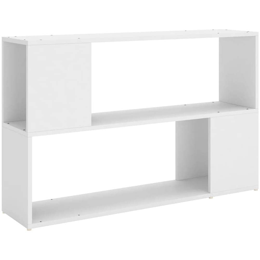 Libreria Bianca 100x24x63 cm in Legno Multistrato - Foto 1