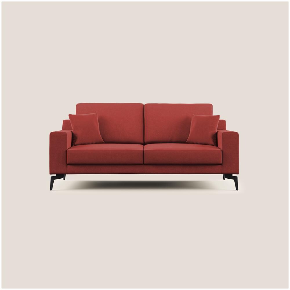 Prestige Divano Moderno In Microfibra T11 Rosso - Foto 1
