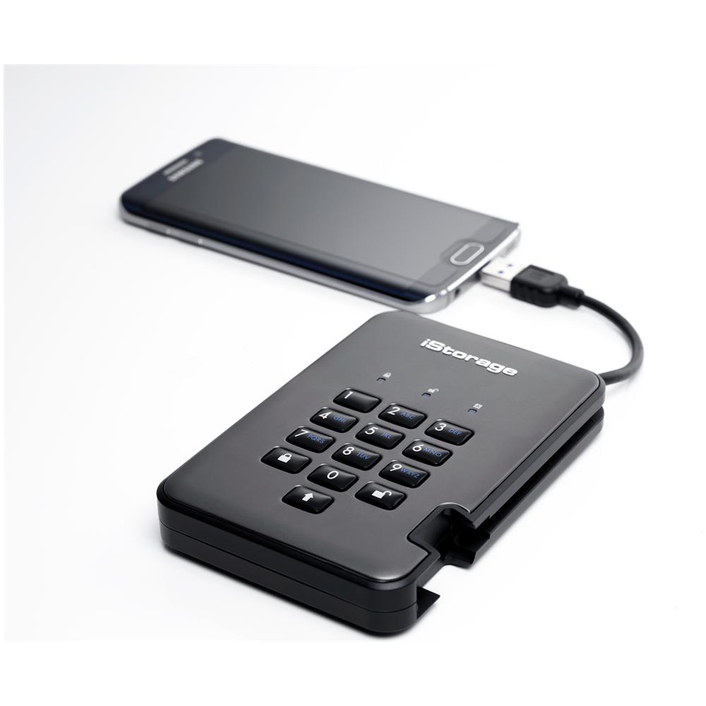 diskAshur PRO2 2 TB Nero, Grafite - Foto 7