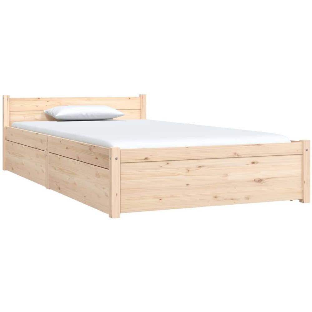 Giroletto con Cassetti 90x190 cm Single - Foto 3