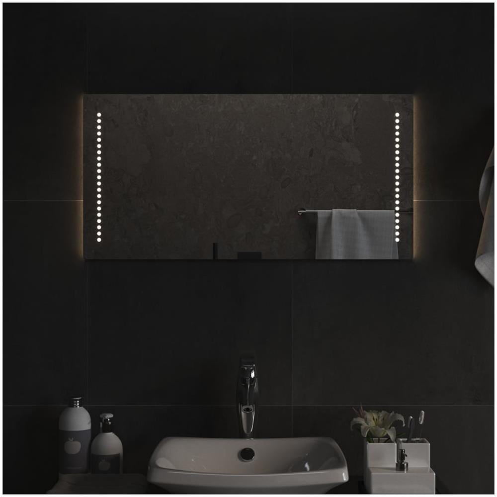 Specchio Da Bagno Con Luci Led 80x40 Cm - Foto 1