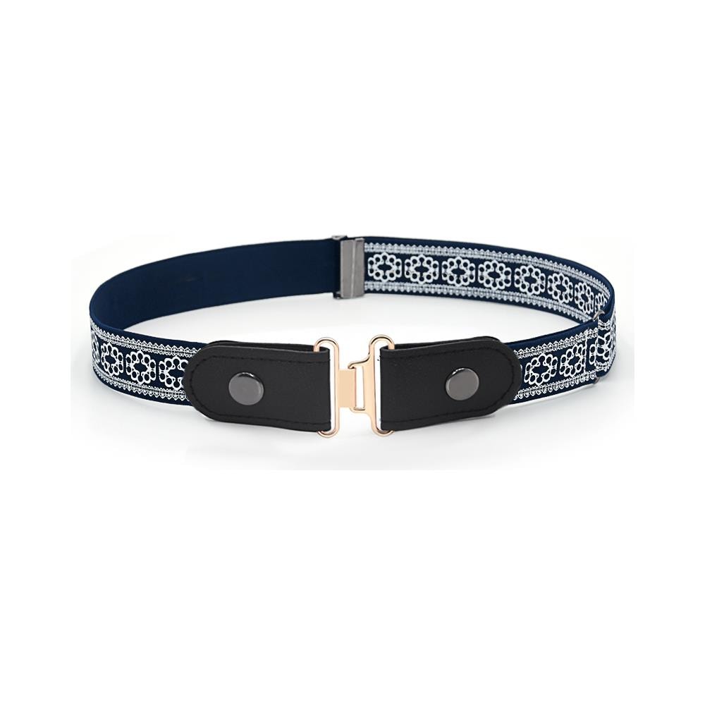 Cintura Elastica Senza Fibbia Blue - Foto 1