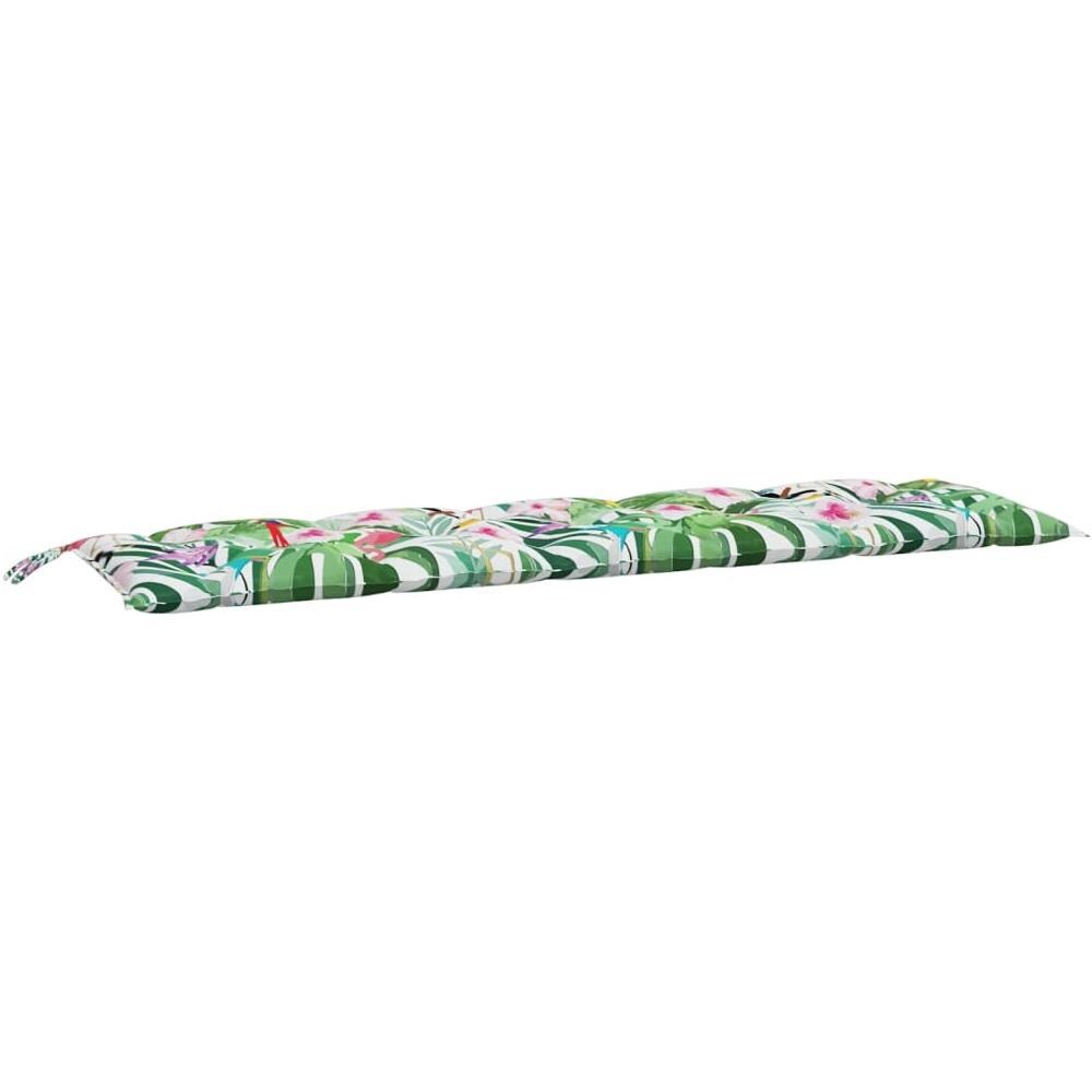 Cuscino Per Panca Multicolore 180x50x7 Cm Tessuto - Foto 2