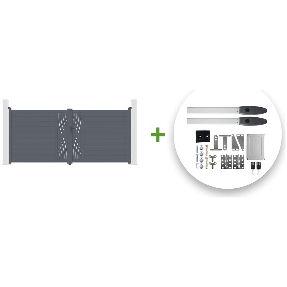 Cancello A Battente Elettrico Veleta 400b180 + Hicker B200 - Foto 1