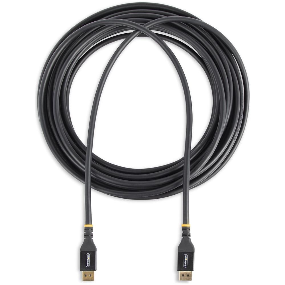 Cavo DisplayPort 1.4 Attivo Certificato VESA da 10 m, cavo DisplayPort DP8K con HBR3, HDR10, MST, DSC 1.2, HDCP 2.2, 8K 60Hz, 4K 120Hz - Cavo DP 1.4 M /M - Foto 7