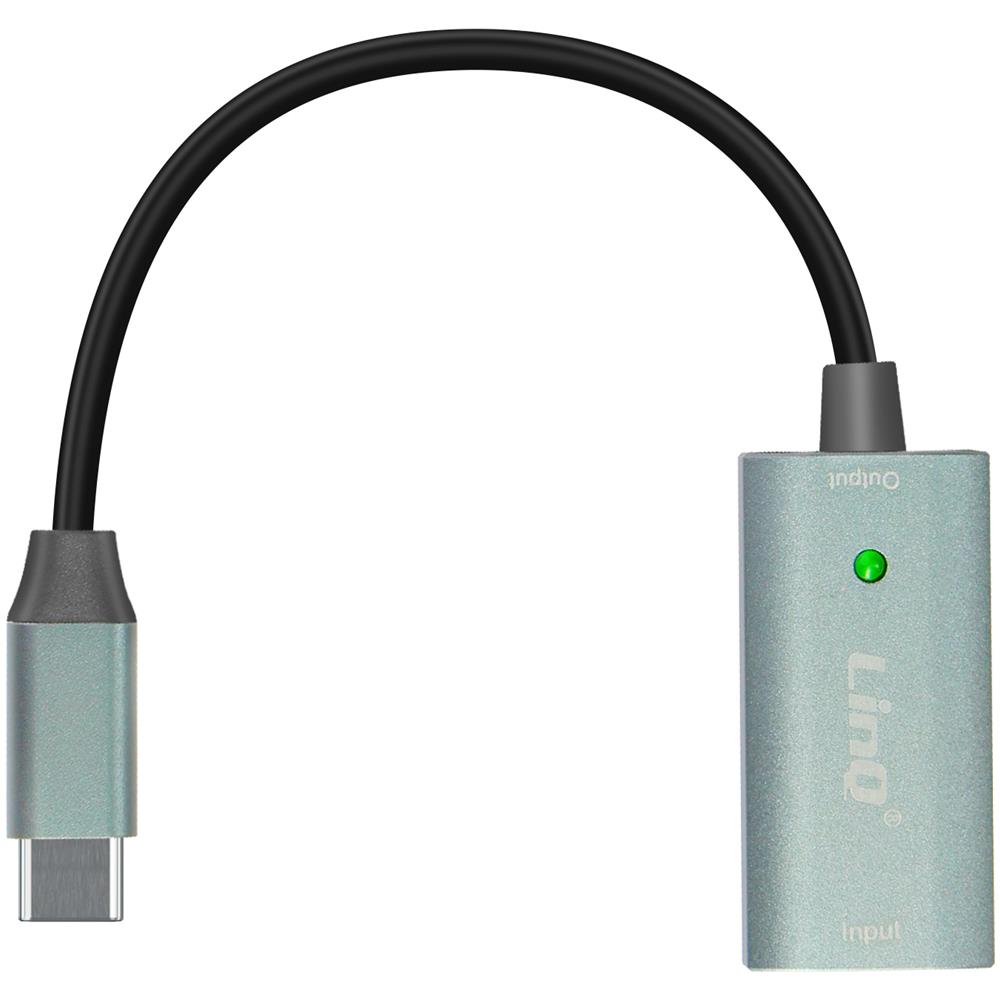 Scheda Acquisizione Video E Audio Usb-c Verso Hdmi Full Hd 4k@ 30hz, Grigio - Foto 5