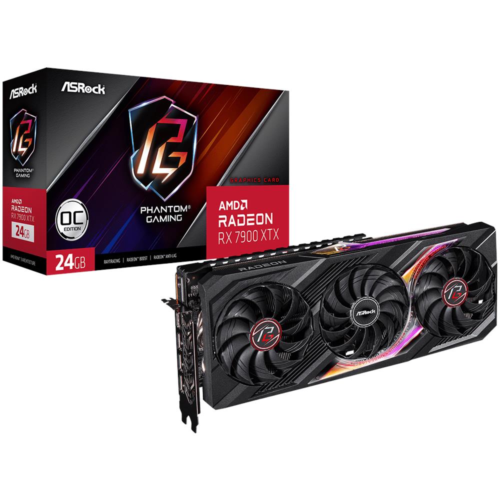 AMD Radeon RX 7900 XTX 24 GB GDDR6 PCI Express x16 4.0 / 3 x Display Ports / 1 x HDMI - Foto 1