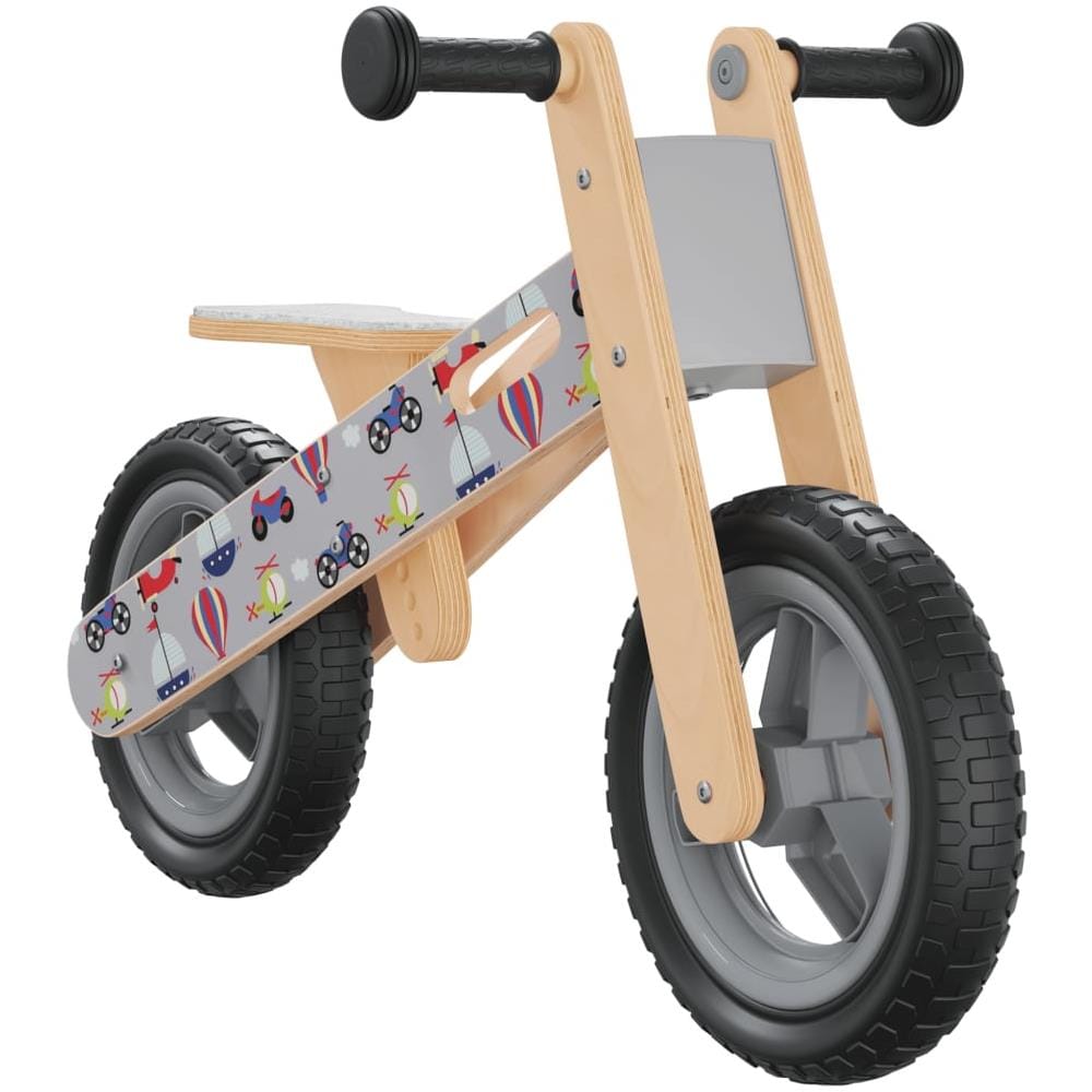 Bicicletta Senza Pedali Per Bambini Grigio Stampato - Foto 2