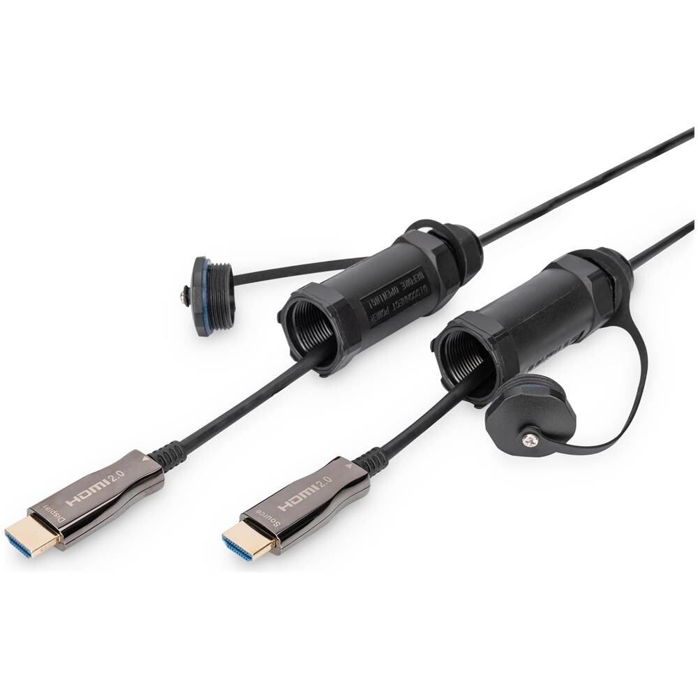 Cavo di collegamento 4K HDMI AOC armato con guaina protettiva - Foto 2