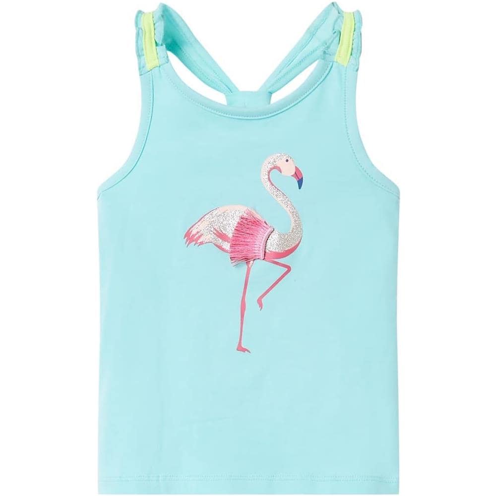 Canotta da Bambina Menta Chiaro 128 - Foto 1