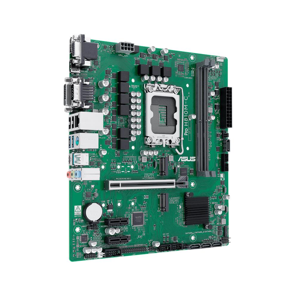 Scheda Madre 90MB1KHP-M0EAYC Socket LGA 1851 Chipset H 810 Micro-ATX - Foto 2