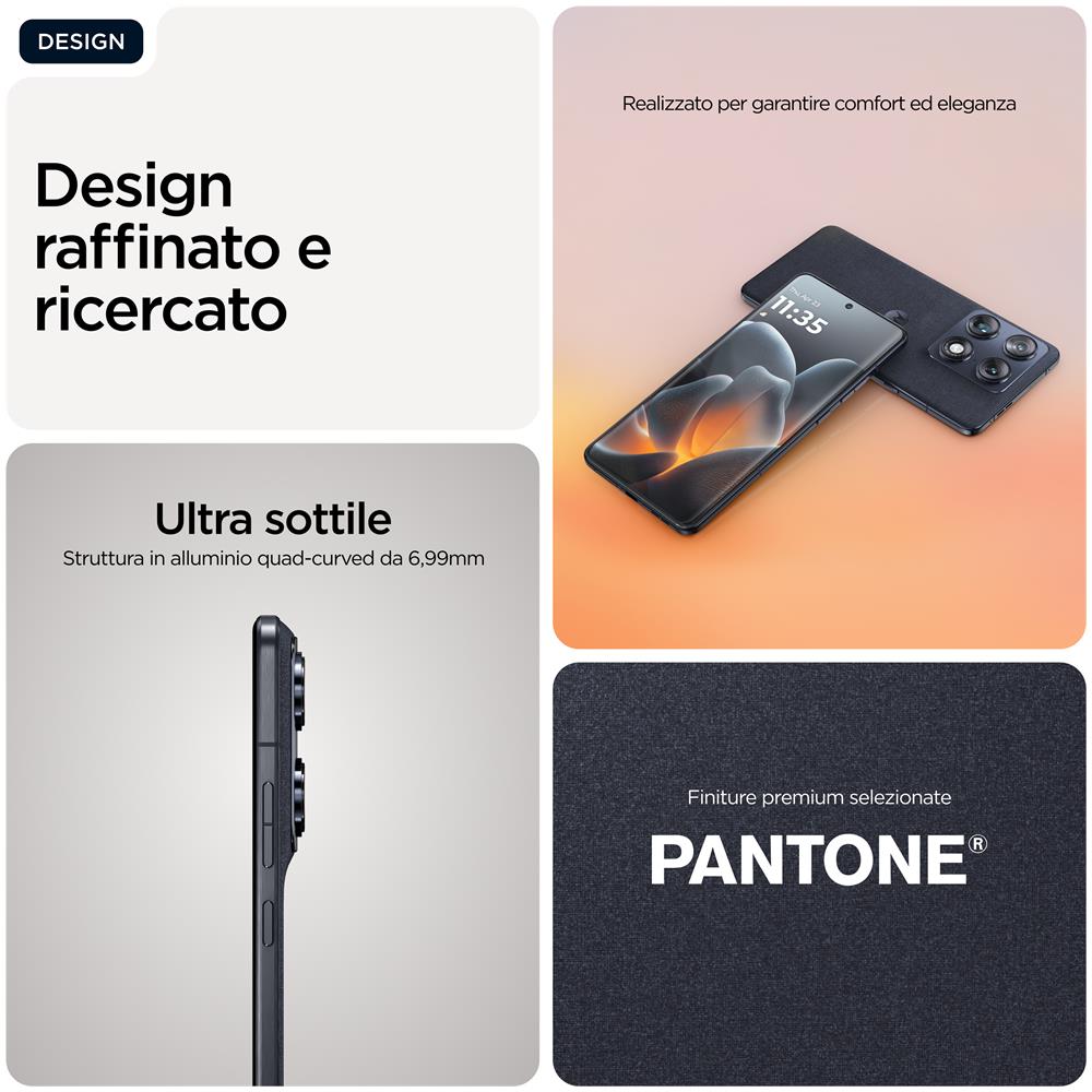 Signature 5G 512GB 16GB Ram Display 6.78" Main Camera 50MP DualSim Android 16 Snapdragon 8 Gen5 5200mAh - Pantone Carbon - Foto 13