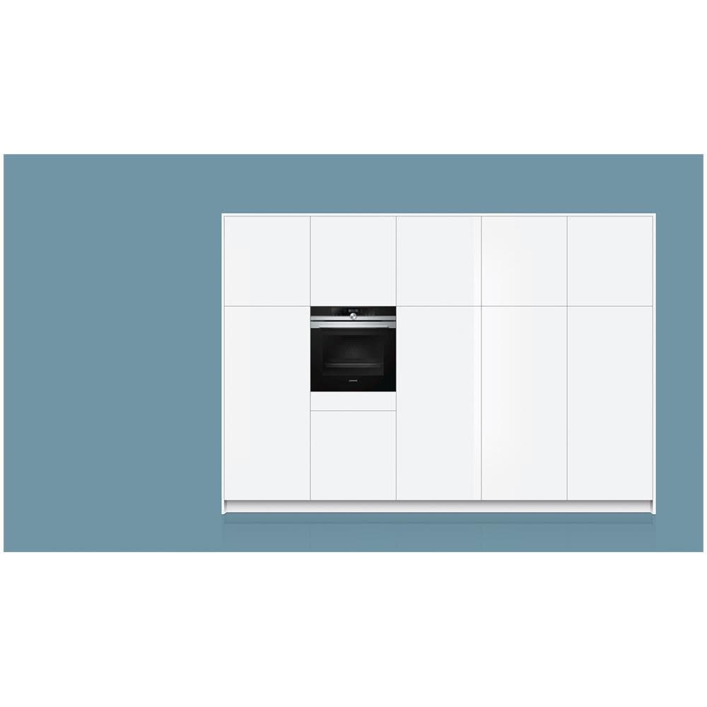 Forno Elettrico da Incasso iQ700 HB634GBS1 Capacità 71 L Multifunzione Ventilato Colore Acciaio inox / Nero - Foto 7