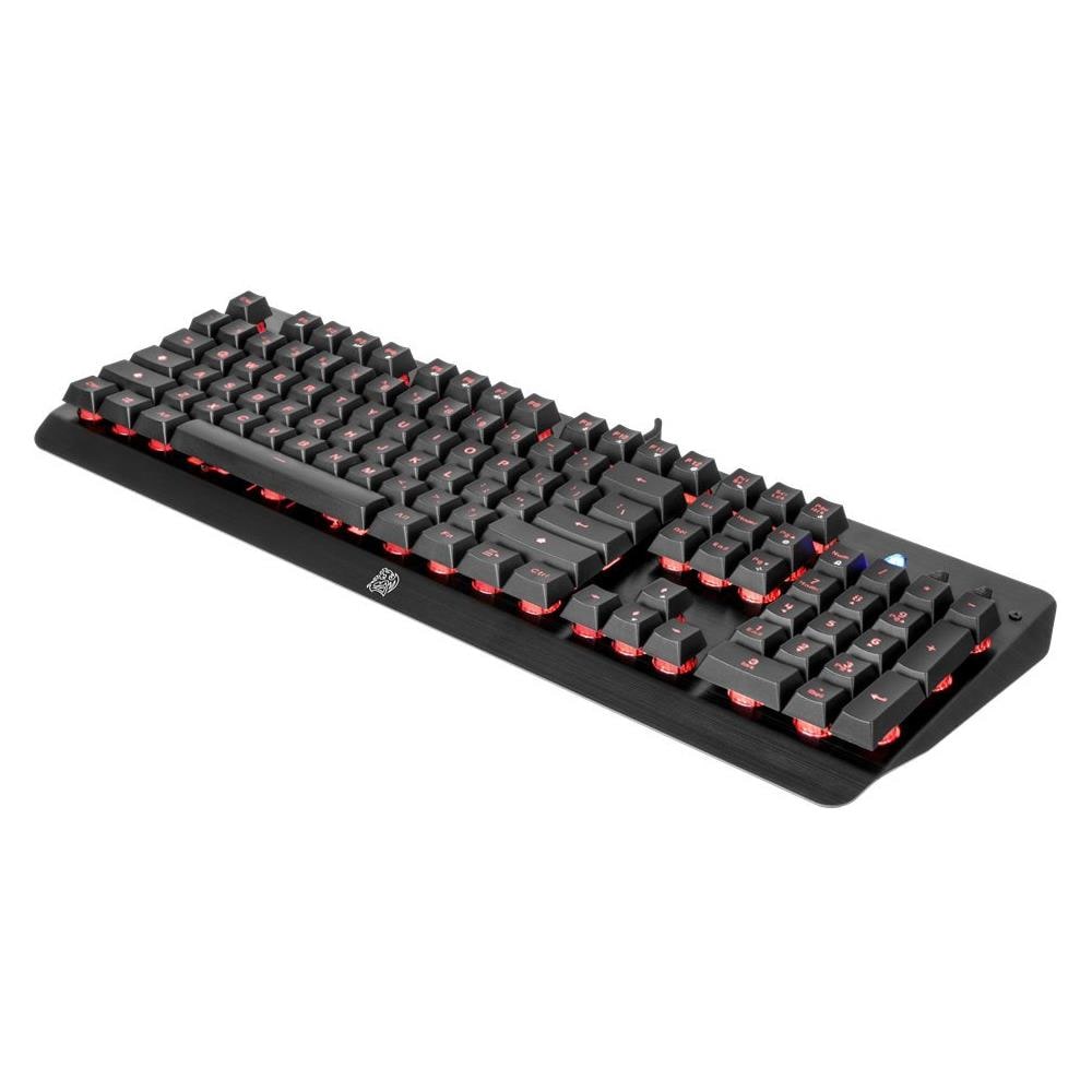 Tastiera Gaming USB Challenger Edge Membrane Retroilluminata Colore Nero (Layout Tedesco) - Foto 1