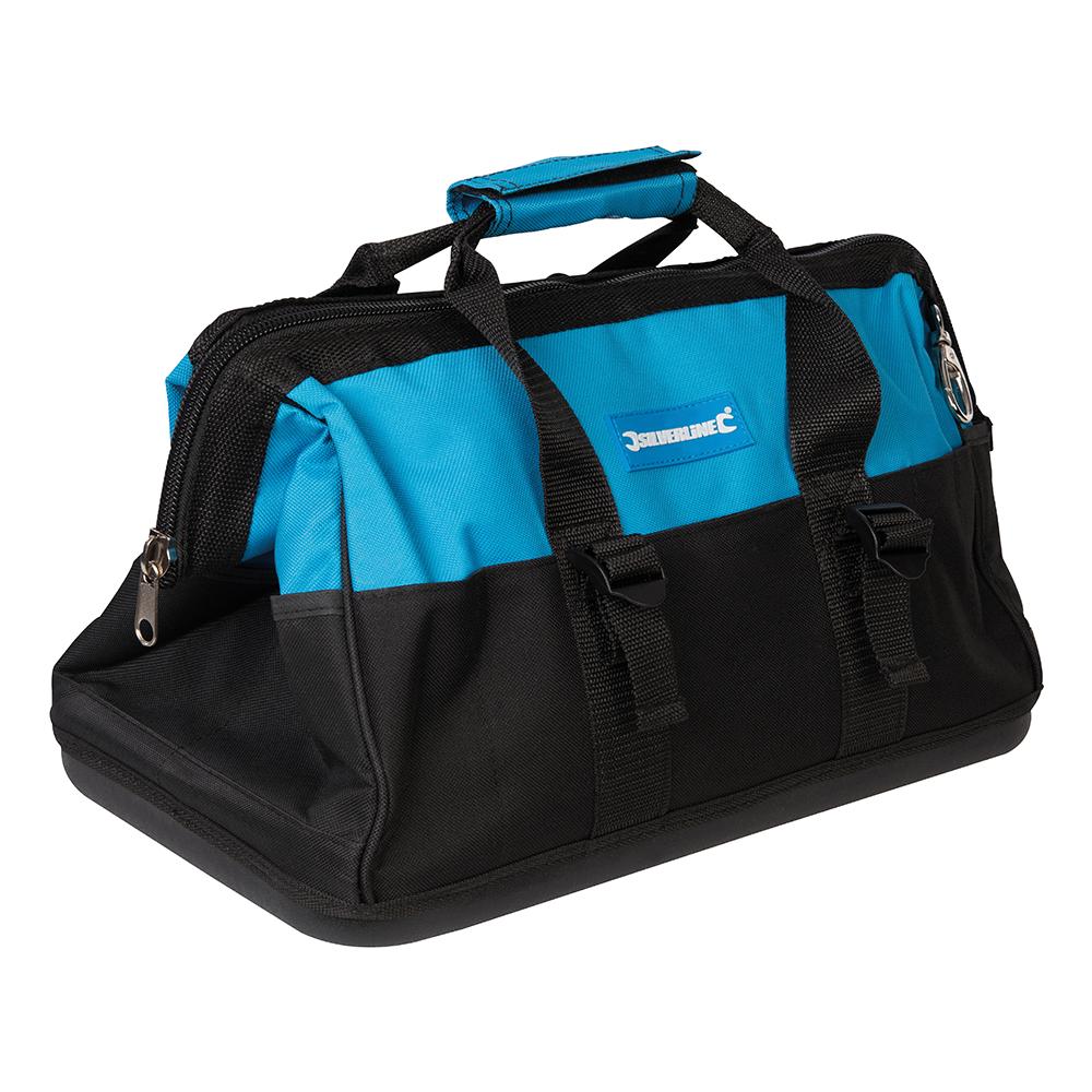 268974 Borsa Portautensili A Base Dura Ad Apertura Larga 400 X 200 X 300 Mm - Foto 1