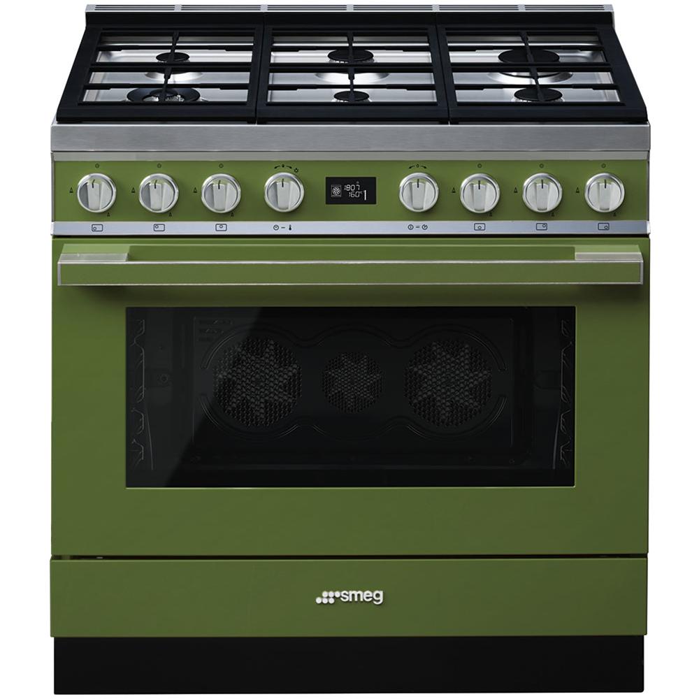 SMEG - Cucina Elettrica CPF9GMOG 6 Fuochi a Gas Forno Elettrico ... SMEG - Cucina Elettrica CPF9GMOG 6 Fuochi a Gas Forno Elettrico ...