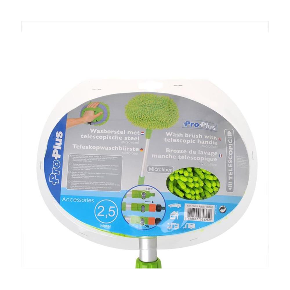 150652 Spazzola Ciniglia Per Lavaggio Auto Telescopica 2,5 M - Foto 10