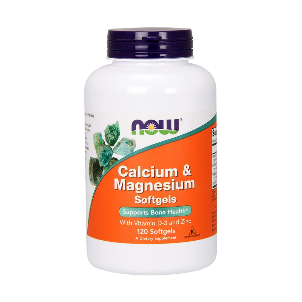 Calcium & Magnesium With Vitamin D And Zinc 120 Softgels - Calcio E Magnesio - Foto 1