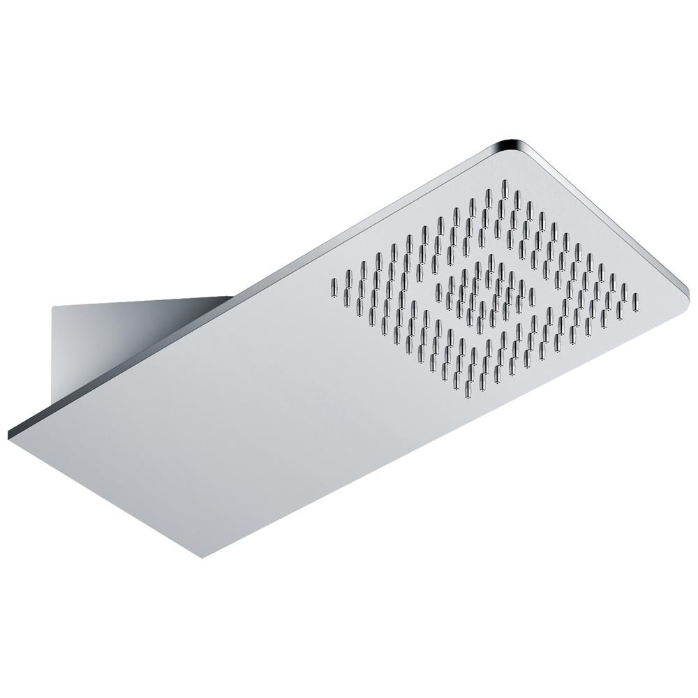 Soffione Doccia A Parete Acciaio Inox Punta Quadrata - Foto 1