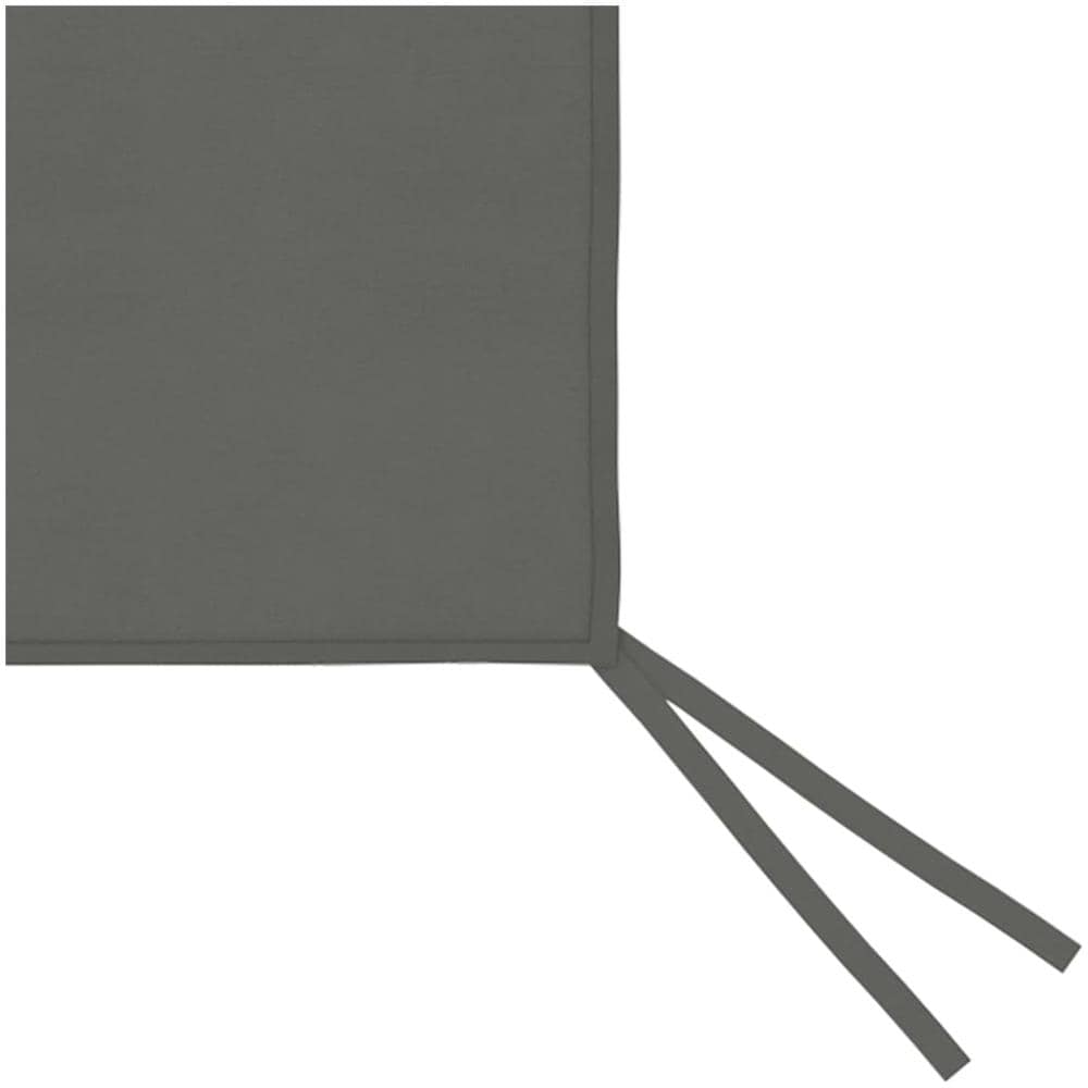 Parete Con Finestre Per Gazebo 6x2 M Antracite - Foto 3