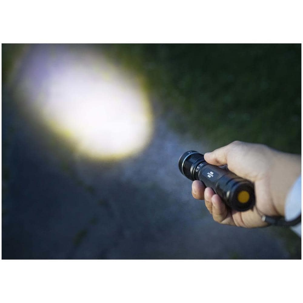 1178600401 torcia Torcia elettrica a pressione Nero LED - Foto 1
