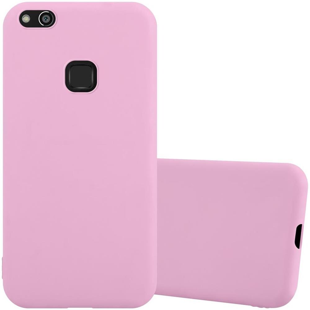 Custodia Compatibile Con Huawei P10 Lite In Candy Rosa - Coperchio Protettivo In Silicone Tpu Flessibile - Foto 1