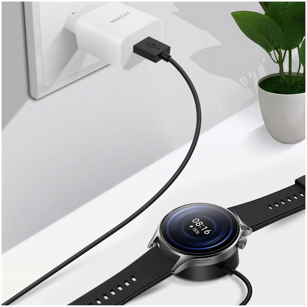 Caricatore Magnetico Per Xiaomi Watch S1 Active / Watch Color 2 Lungo 1 Metro - Foto 5